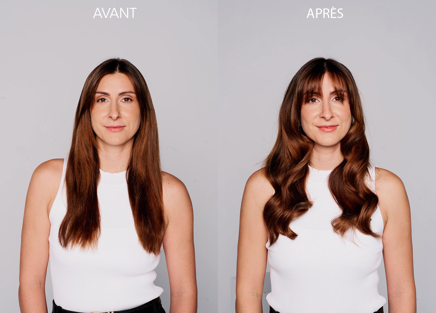 Look 1 avant-après